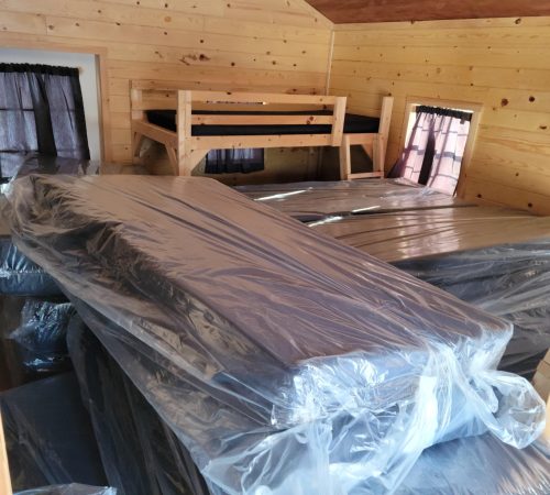 Mattresses in Cabin